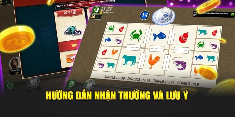 Hướng dẫn nhận thưởng và lưu ý Hướng dẫn nhận thưởng và lưu ý