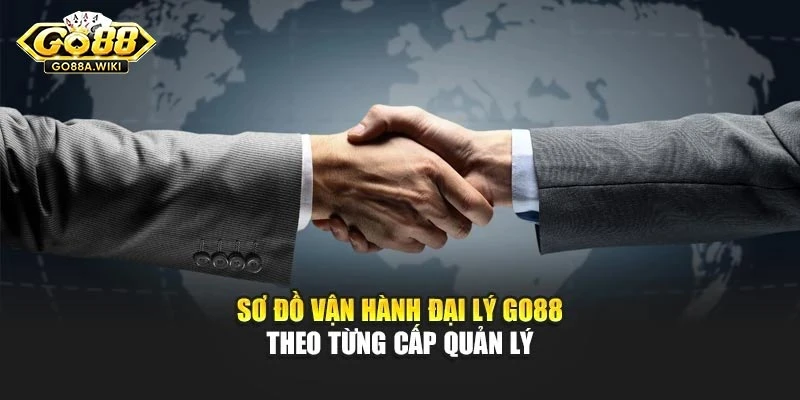 Sơ đồ vận hành Đại lý Go88 theo từng cấp quản lý Sơ đồ vận hành Đại lý Go88 theo từng cấp quản lý